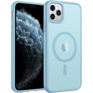 FNTCASE for Google Pixel 10a Case: [Compatible with Magsafe] Translucent Matte Cases with [Screen Protector] Military Grade Shockproof Protective Magnetic Phone Cover for Pixel 10A – Black(Teal)