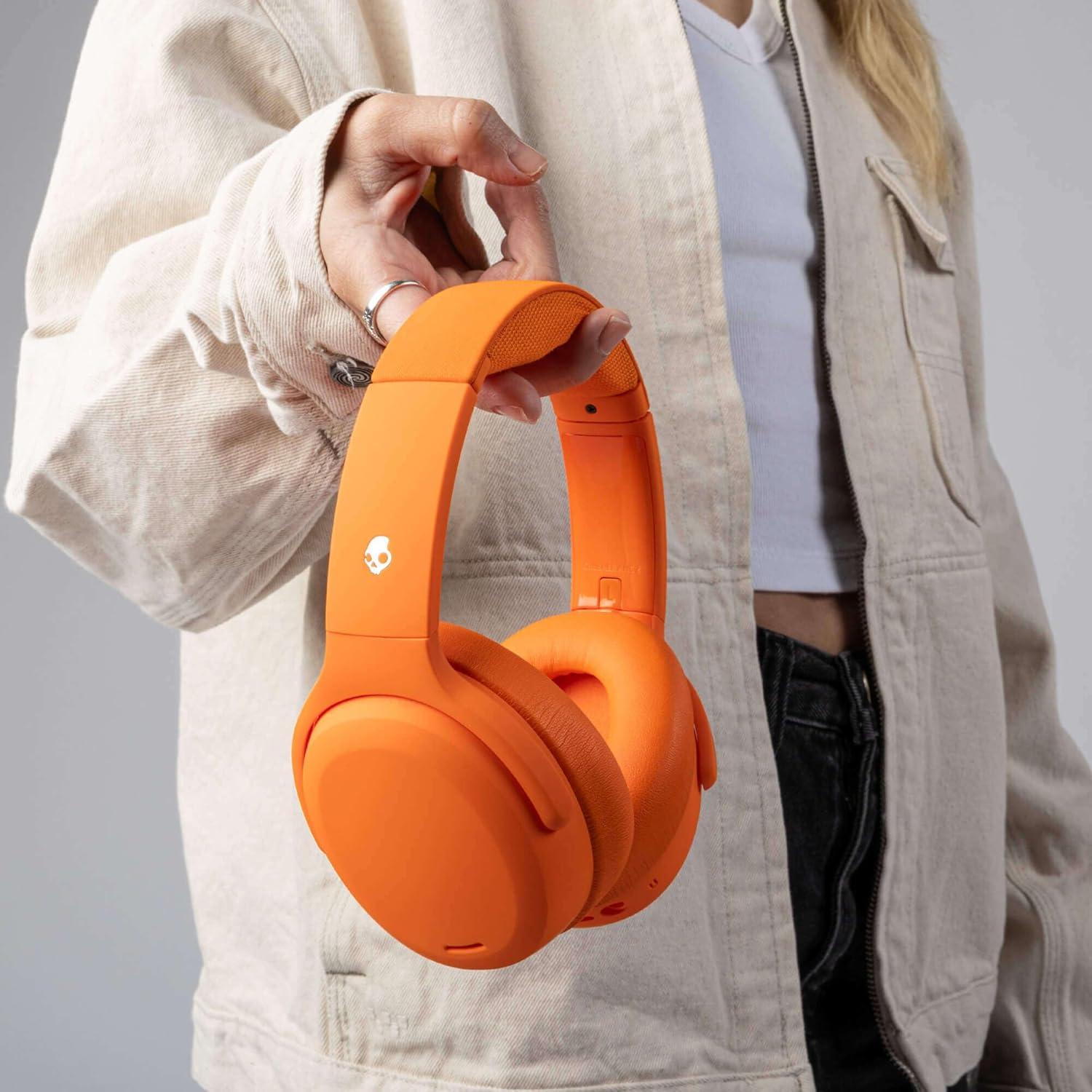 imageSkullcandy Crusher ANC 2 Wireless OverEar Bluetooth Headphones with MultiSensory Bass Active Noise Cancelling Up to 60 Hours Battery Microphone for iPhone Android Realtree Edge Colors EspressoHazard