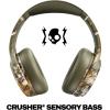 Skullcandy Crusher ANC 2 Wireless Over-Ear Bluetooth Headphones with Multi-Sensory Bass, Active Noise Cancelling, Up to 60 Hours Battery, Microphone for iPhone Android – Realtree Edge Colors Espresso(Realtree EDGE Colors Drab)