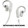 Skullcandy Push 540 Open Wireless Open-Ear Bluetooth Earbuds, Headphones, Sweat and Water Resistant, 42 Hours Battery, Detachable Neckband, Secure Fit, Microphone for iPhone Android – Bone(Bone)
