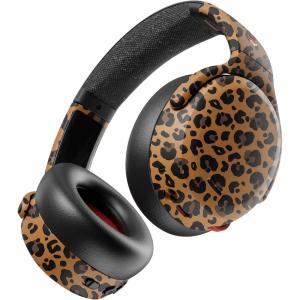 Skullcandy Crusher ANC 2 Wireless Over-Ear Bluetooth Headphones with Multi-Sensory Bass, Active Noise Cancelling, Up to 60 Hours Battery, Microphone for iPhone Android – Realtree Edge Colors Espresso(Leopard)