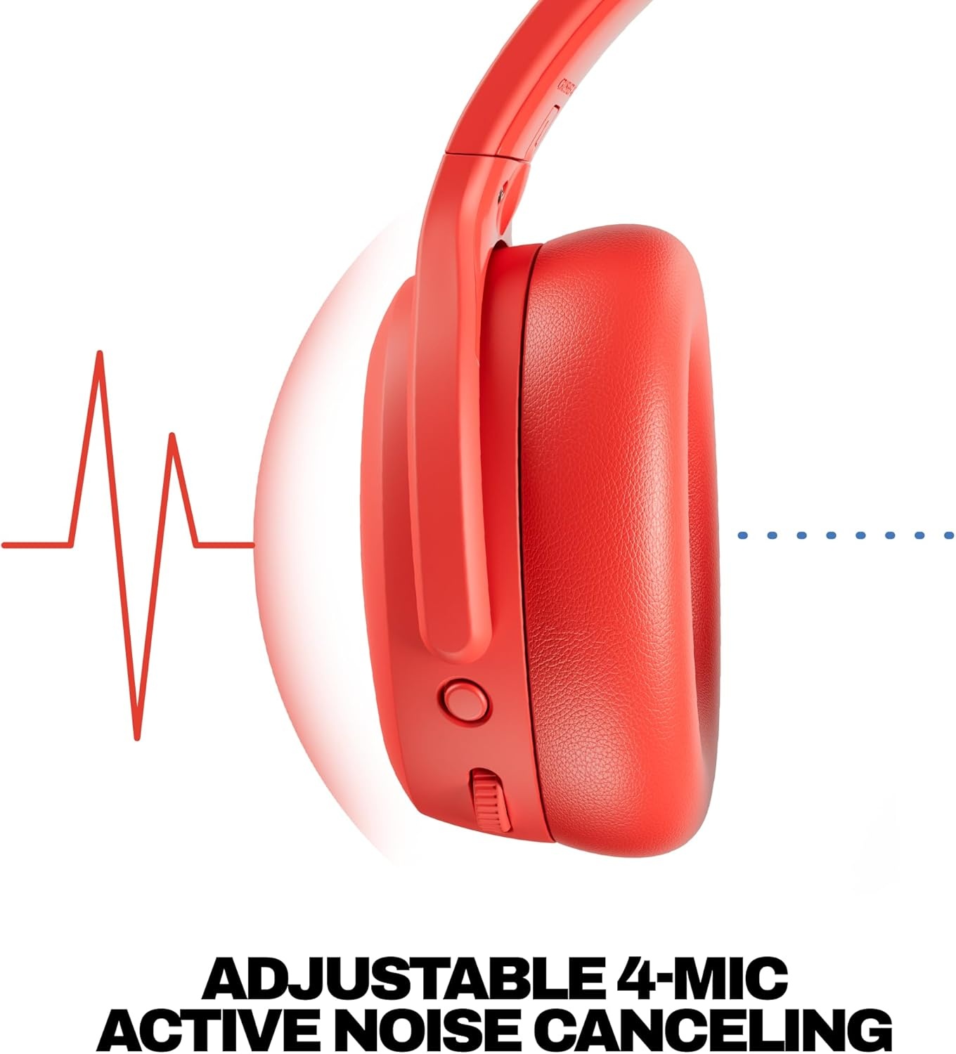 image:imageSkullcandy Crusher ANC 2 Wireless OverEar Bluetooth Headphones with MultiSensory Bass Active Noise Cancelling Up to 60 Hours Battery Microphone for iPhone Android All Love 2026Plasma