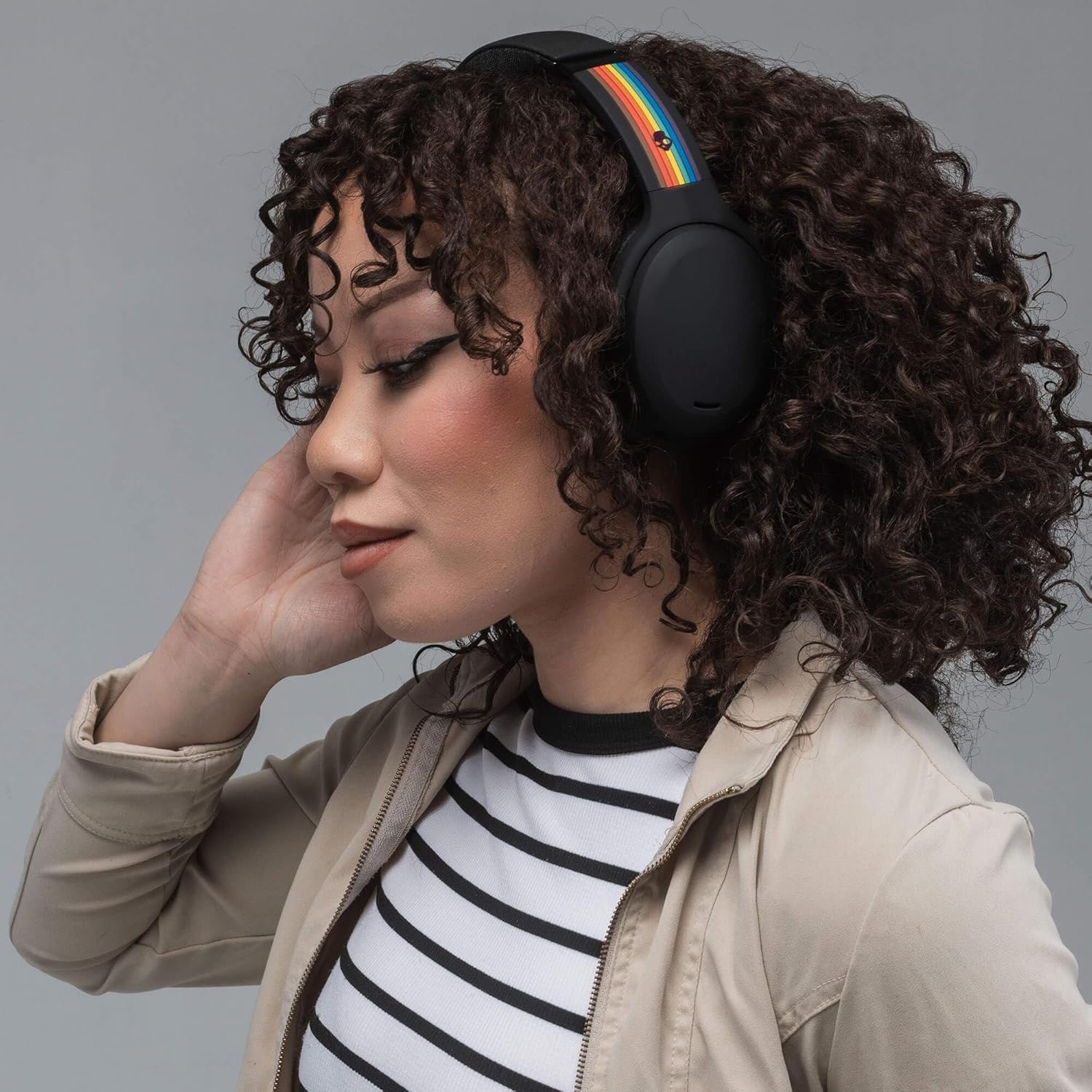 image:imageSkullcandy Crusher ANC 2 Wireless OverEar Bluetooth Headphones with MultiSensory Bass Active Noise Cancelling Up to 60 Hours Battery Microphone for iPhone Android All Love 2026All Love 2026