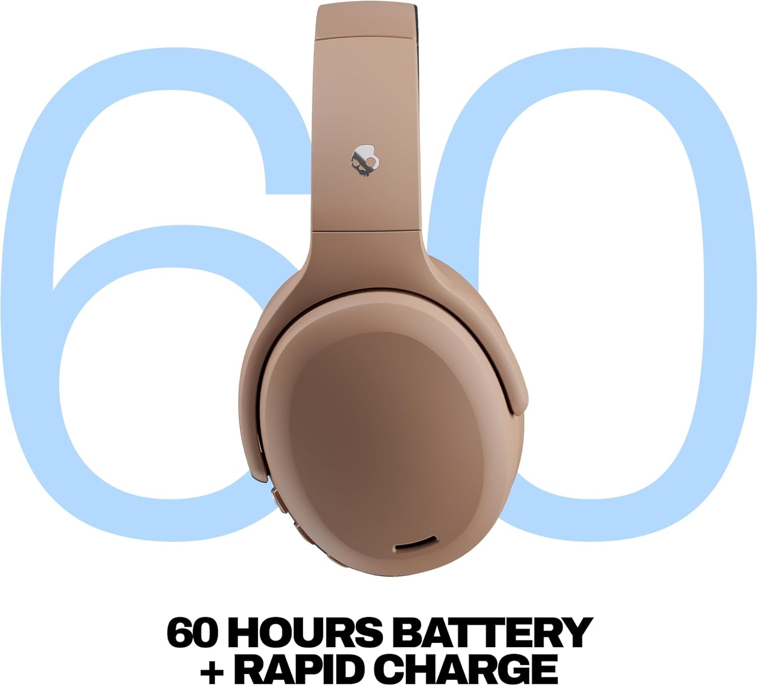 image:imageSkullcandy Crusher ANC 2 Wireless OverEar Bluetooth Headphones with MultiSensory Bass Active Noise Cancelling Up to 60 Hours Battery Microphone for iPhone Android All Love 2026Primer