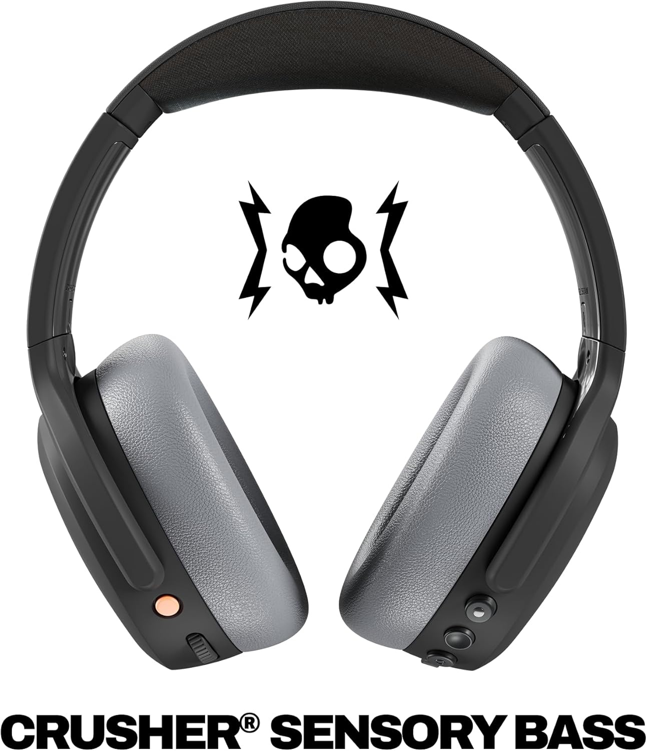 image:imageSkullcandy Crusher ANC 2 Wireless OverEar Bluetooth Headphones with MultiSensory Bass Active Noise Cancelling Up to 60 Hours Battery Microphone for iPhone Android All Love 2026BlackAsphalt