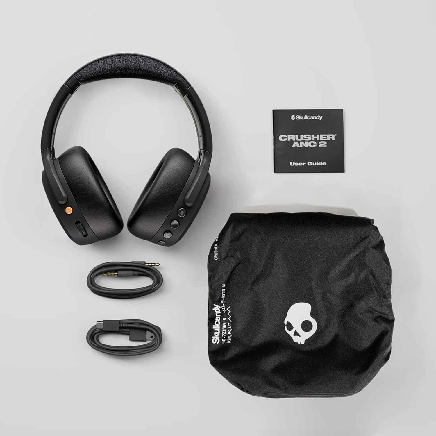 image:imageSkullcandy Crusher ANC 2 Wireless OverEar Bluetooth Headphones with MultiSensory Bass Active Noise Cancelling Up to 60 Hours Battery Microphone for iPhone Android All Love 2026Realtree EDGE Espresso