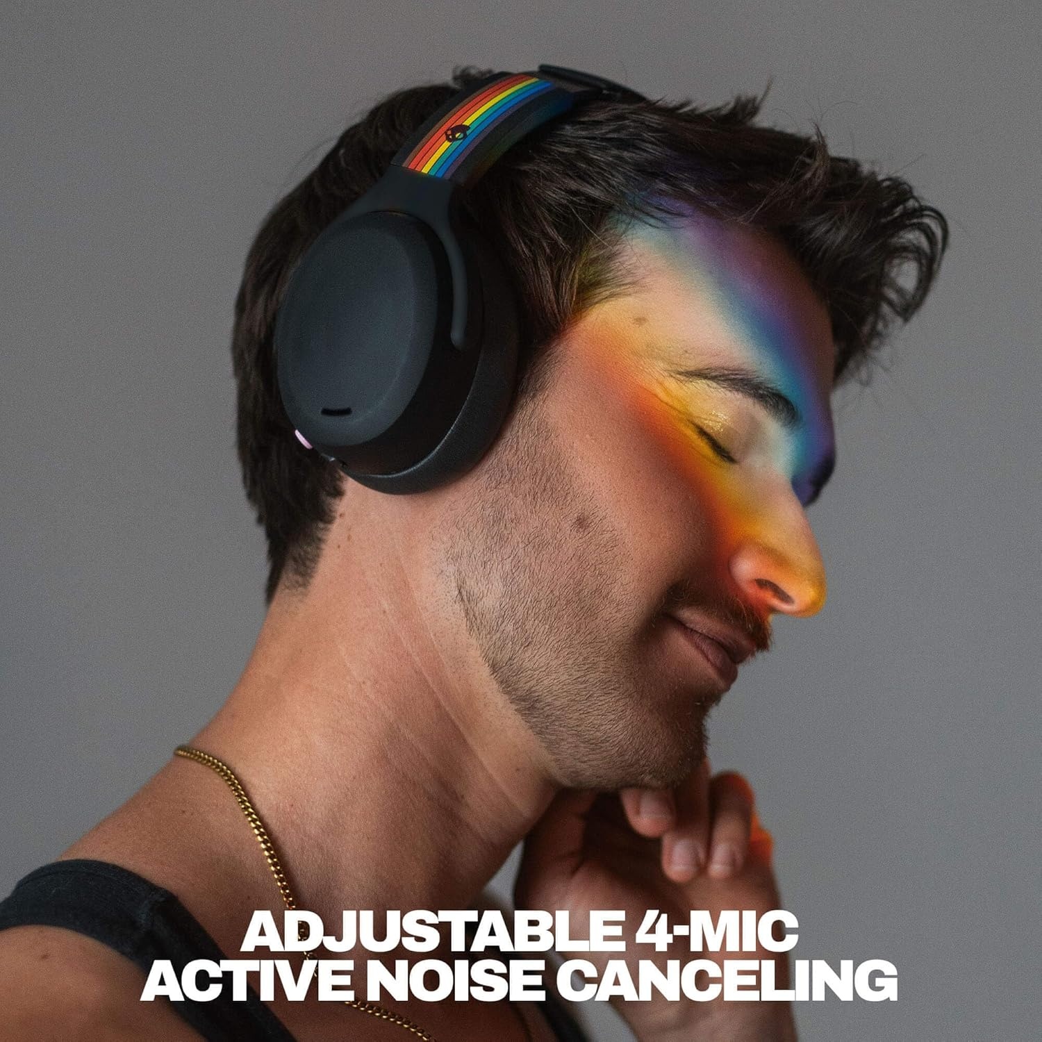 image:imageSkullcandy Crusher ANC 2 Wireless OverEar Bluetooth Headphones with MultiSensory Bass Active Noise Cancelling Up to 60 Hours Battery Microphone for iPhone Android All Love 2026All Love 2026