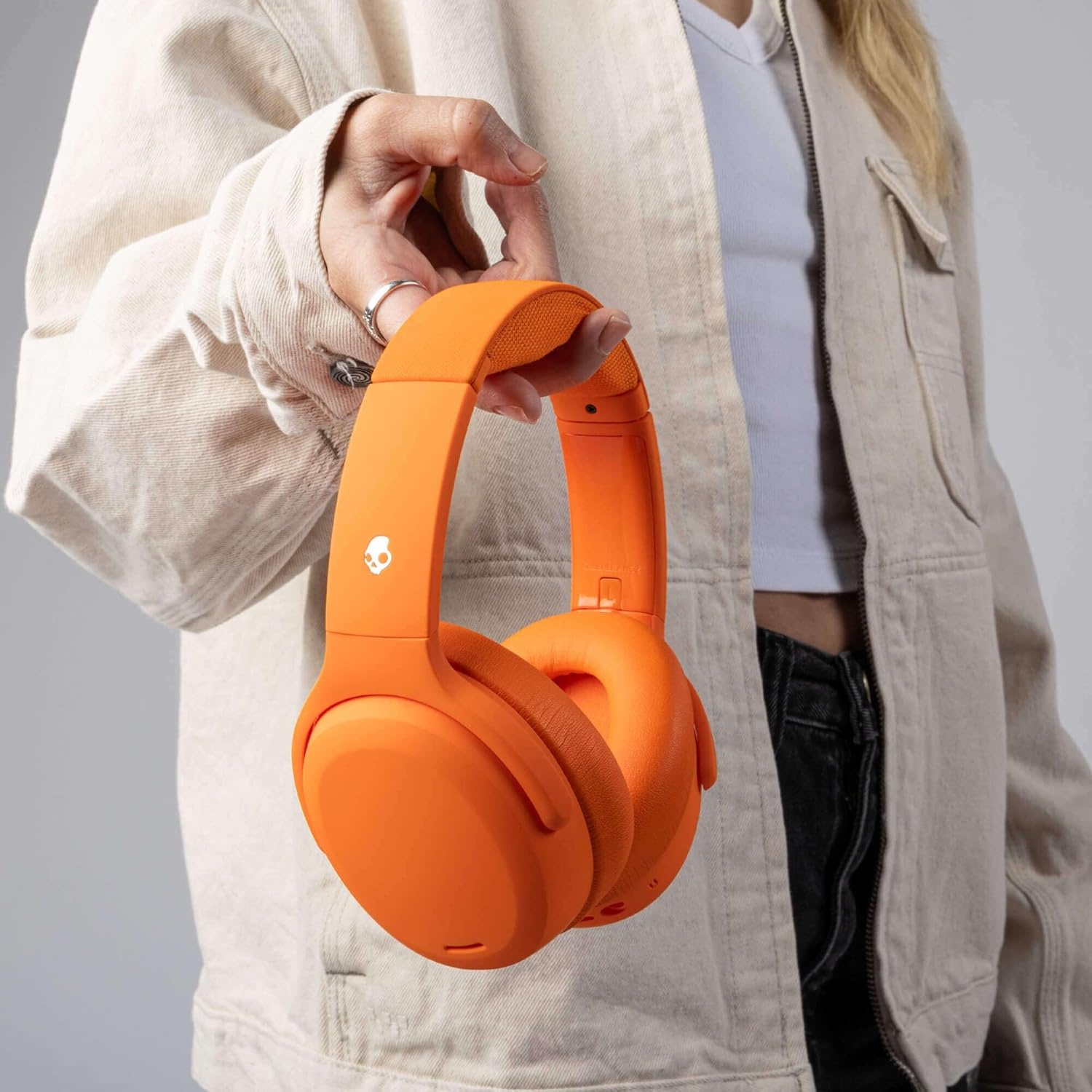 image:imageSkullcandy Crusher ANC 2 Wireless OverEar Bluetooth Headphones with MultiSensory Bass Active Noise Cancelling Up to 60 Hours Battery Microphone for iPhone Android All Love 2026Hazard