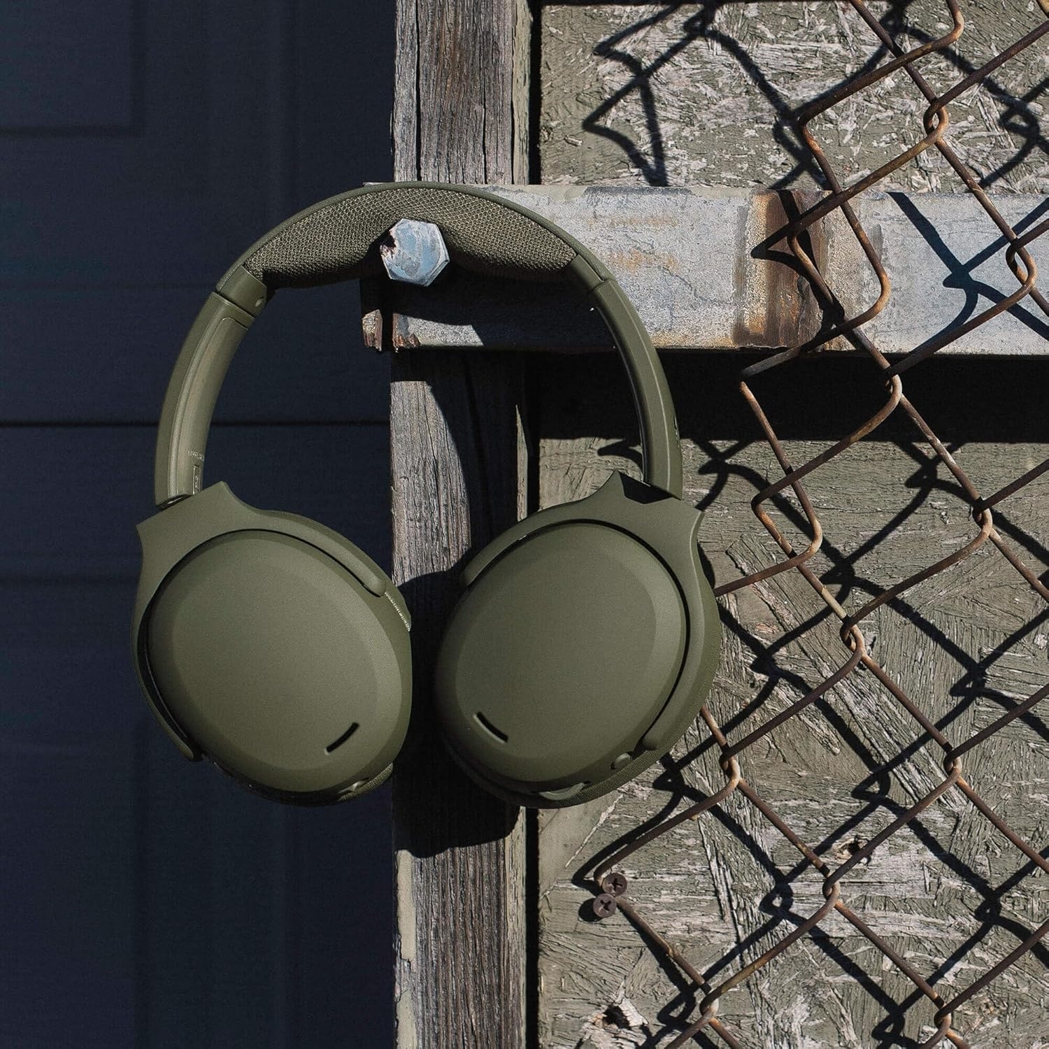 image:imageSkullcandy Crusher ANC 2 Wireless OverEar Bluetooth Headphones with MultiSensory Bass Active Noise Cancelling Up to 60 Hours Battery Microphone for iPhone Android All Love 2026Drab