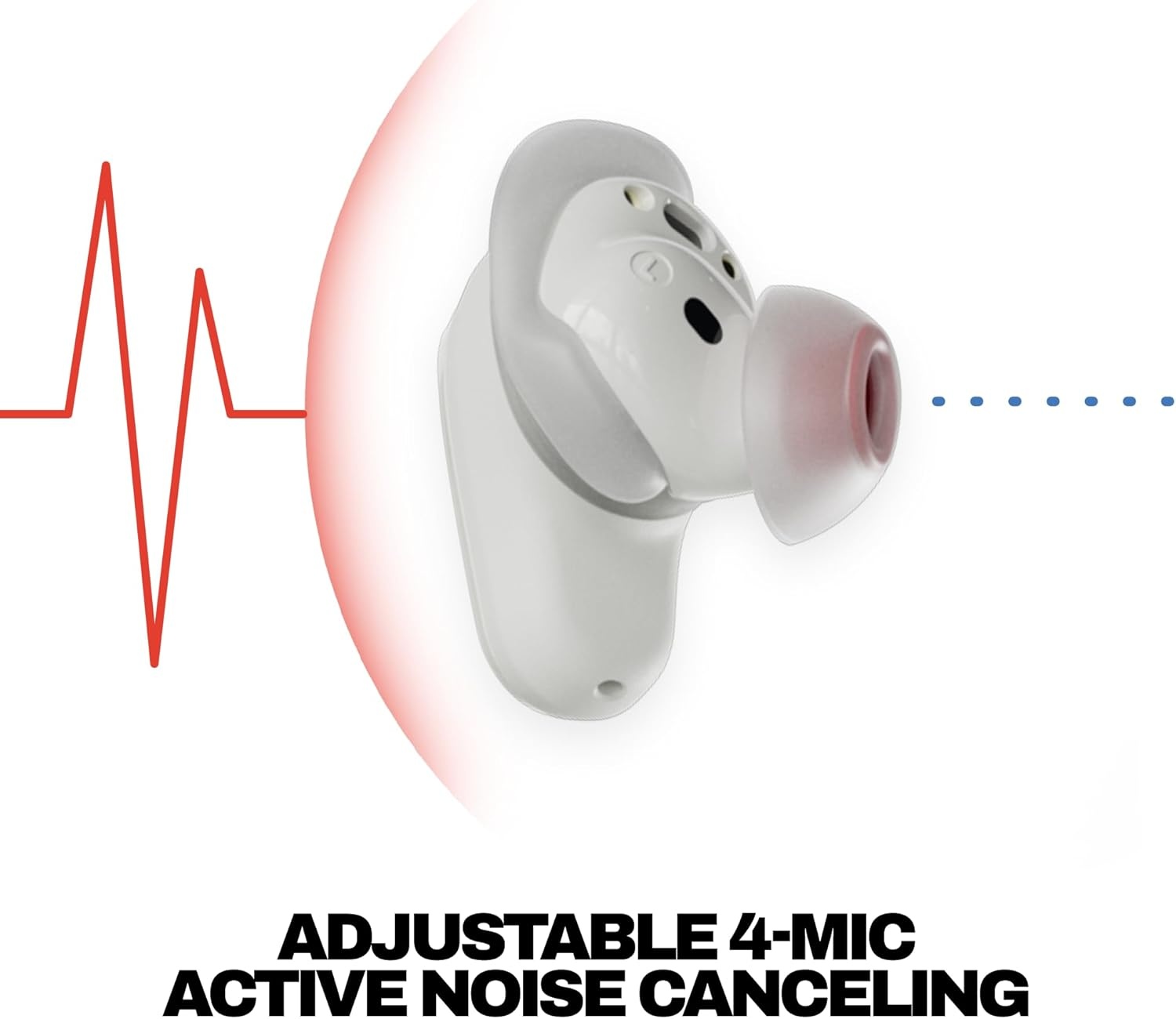 image:imageSkullcandy Method 360 ANC Wireless Earbuds Sound by Bose Bluetooth Headphones Premium Noise Cancelling Up to 40 Hrs Battery Sweat and Water Resistant Microphone for iPhone Android Crazy PinkBone