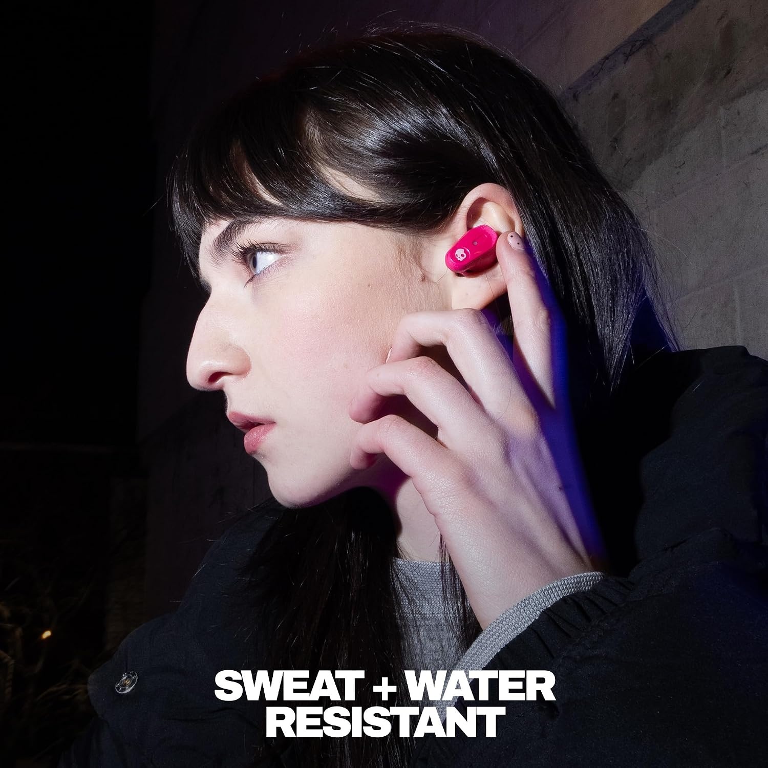 image:imageSkullcandy Method 360 ANC Wireless Earbuds Sound by Bose Bluetooth Headphones Premium Noise Cancelling Up to 40 Hrs Battery Sweat and Water Resistant Microphone for iPhone Android Crazy PinkCrazy Pink