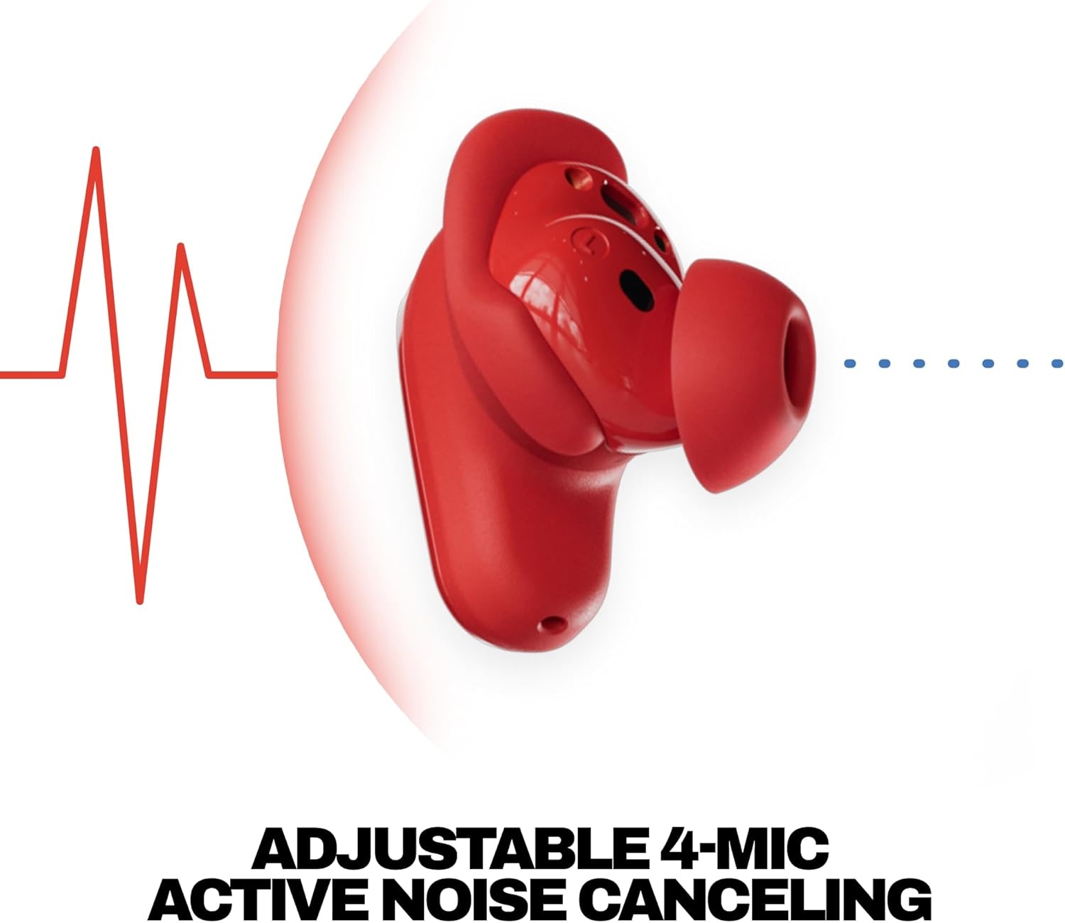 image:imageSkullcandy Method 360 ANC Wireless Earbuds Sound by Bose Bluetooth Headphones Premium Noise Cancelling Up to 40 Hrs Battery Sweat and Water Resistant Microphone for iPhone Android Crazy PinkPlasma