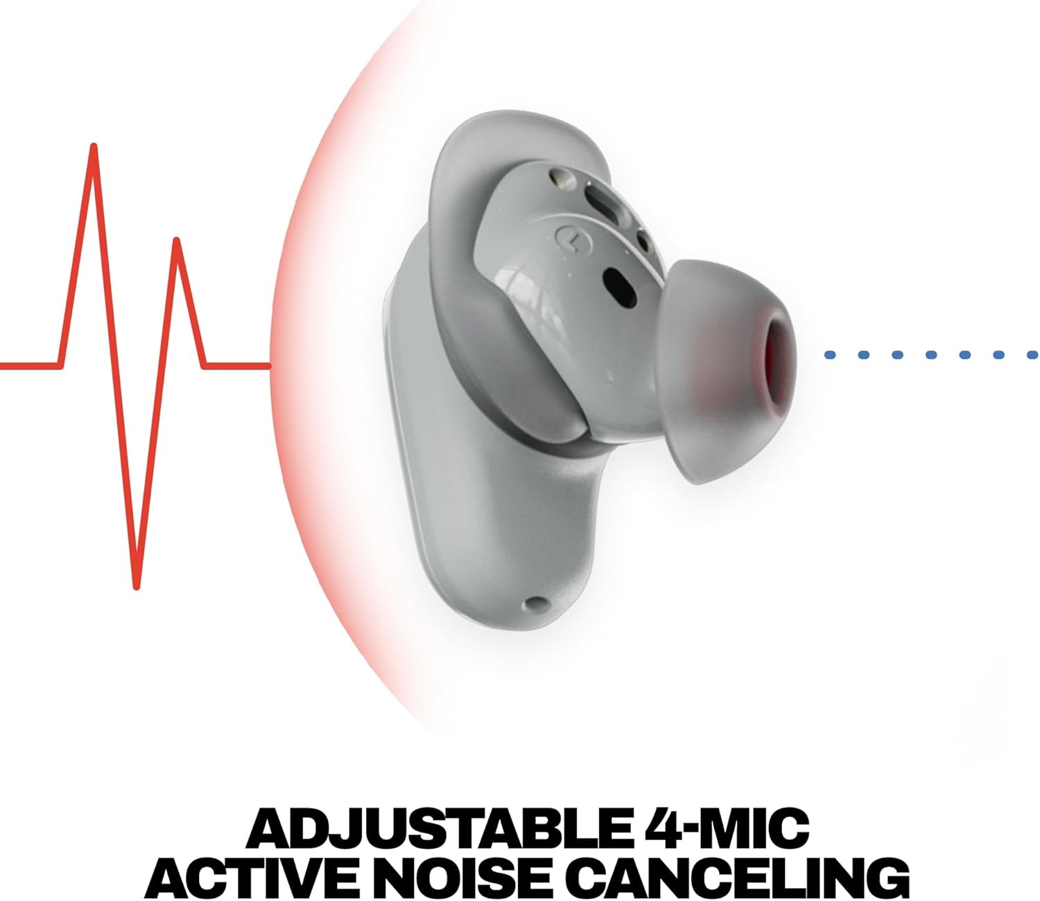 image:imageSkullcandy Method 360 ANC Wireless Earbuds Sound by Bose Bluetooth Headphones Premium Noise Cancelling Up to 40 Hrs Battery Sweat and Water Resistant Microphone for iPhone Android Crazy PinkCement