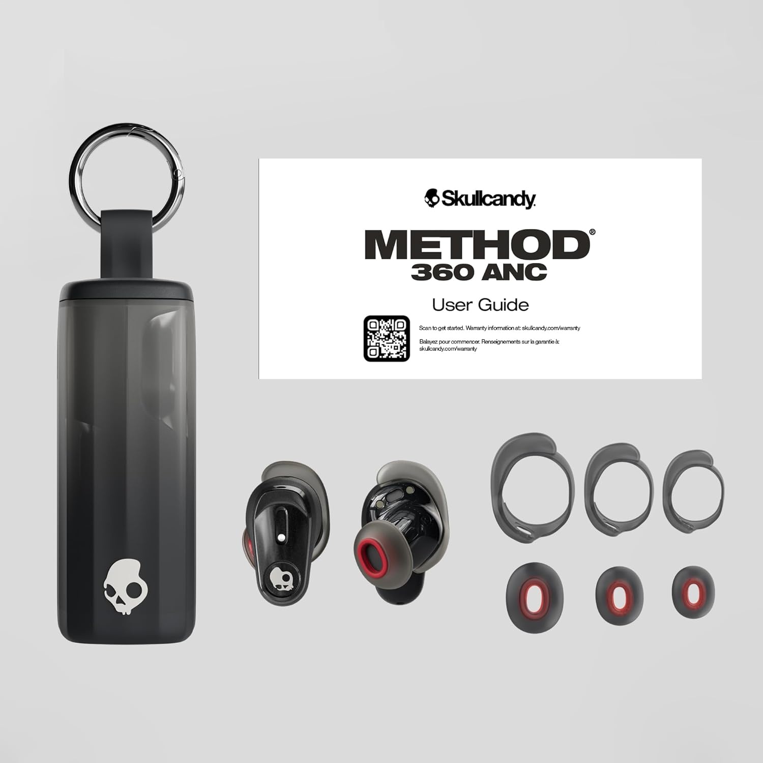 image:imageSkullcandy Method 360 ANC Wireless Earbuds Sound by Bose Bluetooth Headphones Premium Noise Cancelling Up to 40 Hrs Battery Sweat and Water Resistant Microphone for iPhone Android Crazy PinkPlasma