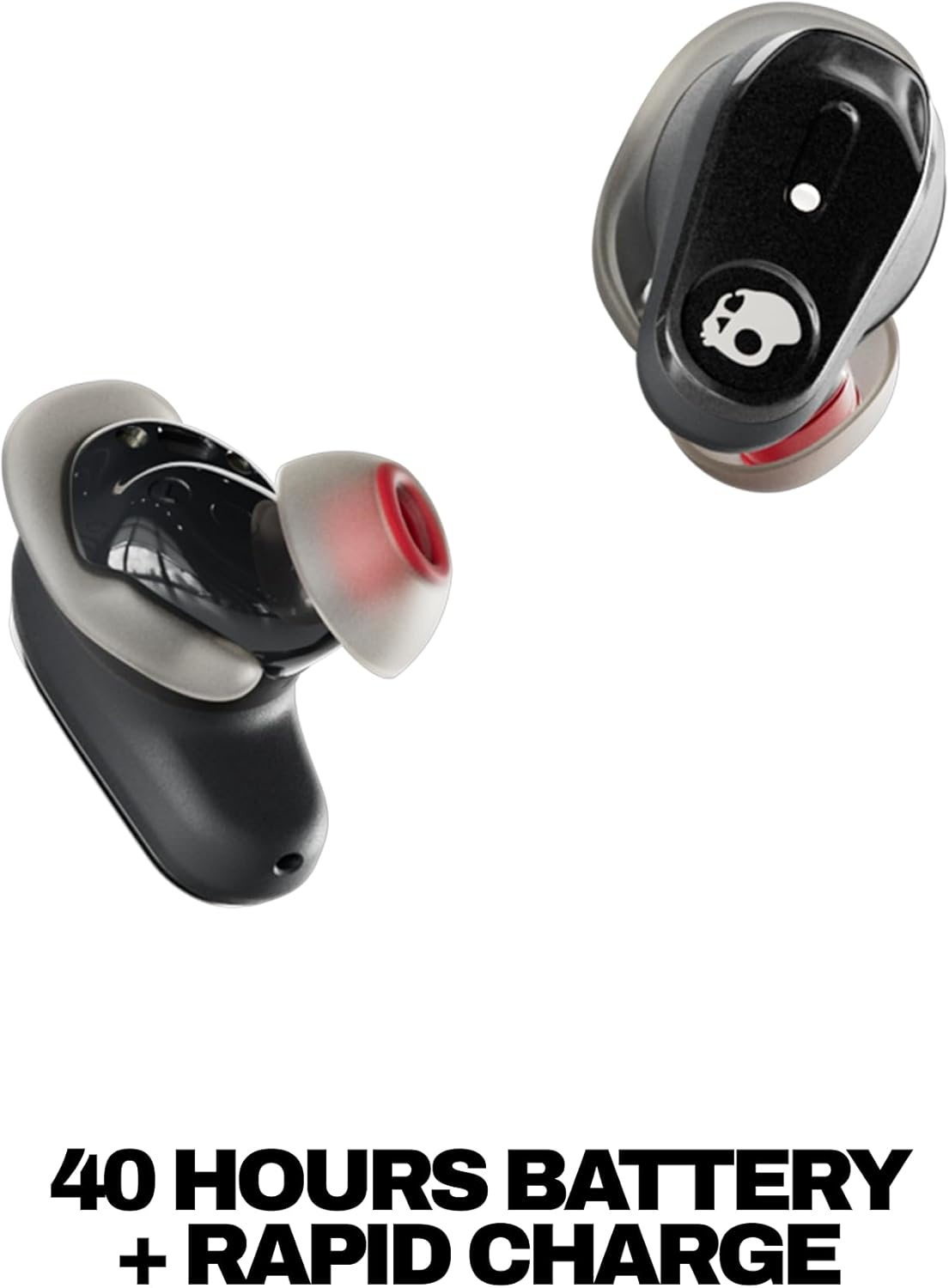 image:imageSkullcandy Method 360 ANC Wireless Earbuds Sound by Bose Bluetooth Headphones Premium Noise Cancelling Up to 40 Hrs Battery Sweat and Water Resistant Microphone for iPhone Android Crazy PinkTrue Black