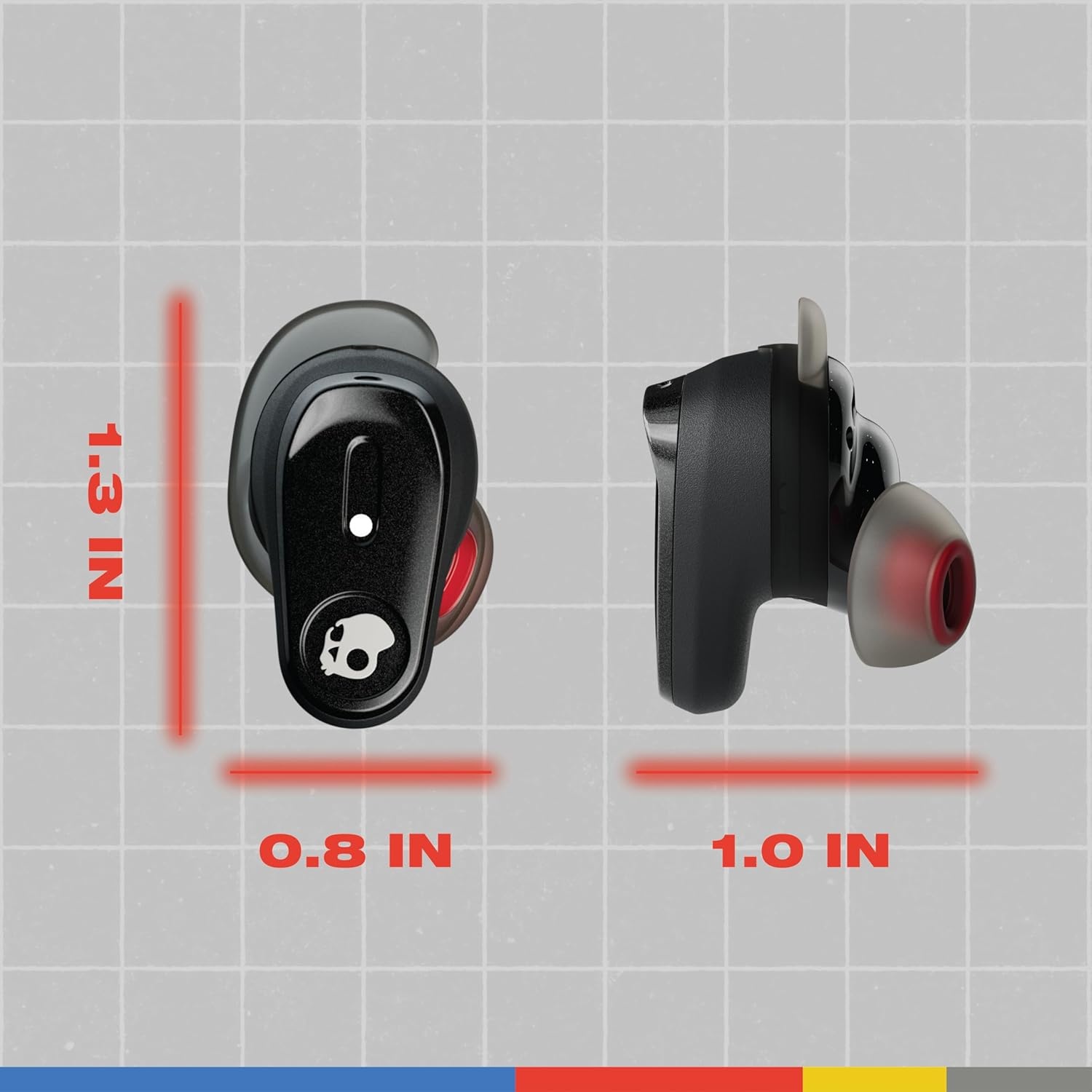 image:imageSkullcandy Method 360 ANC Wireless Earbuds Sound by Bose Bluetooth Headphones Premium Noise Cancelling Up to 40 Hrs Battery Sweat and Water Resistant Microphone for iPhone Android Crazy PinkLeopard