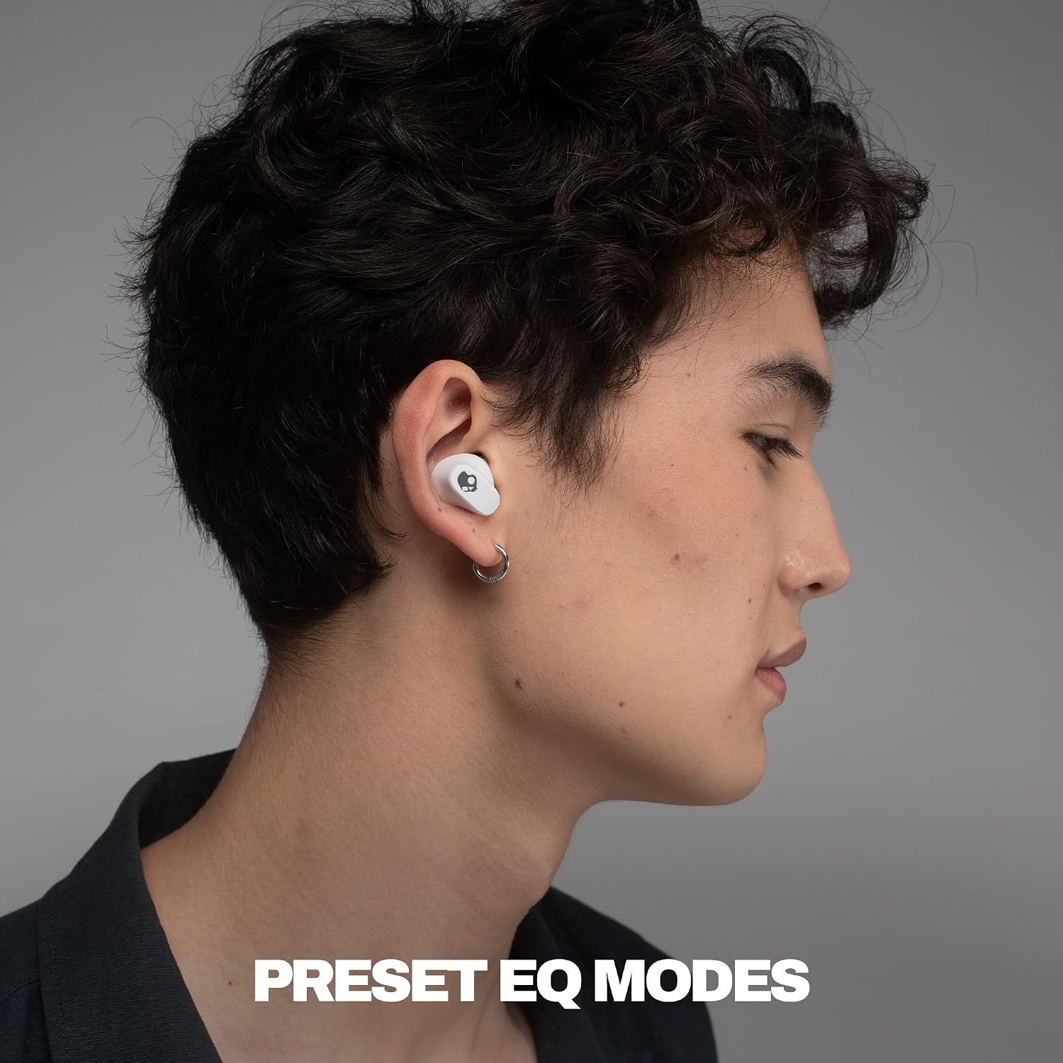image:imageSkullcandy Smokin Buds 360 Wireless Earbuds Bluetooth Headphones Noise Isolating Fit Up to 20 Hours Battery IPX4 Sweat and Water Resistant Microphone for iPhone Android BoneBone
