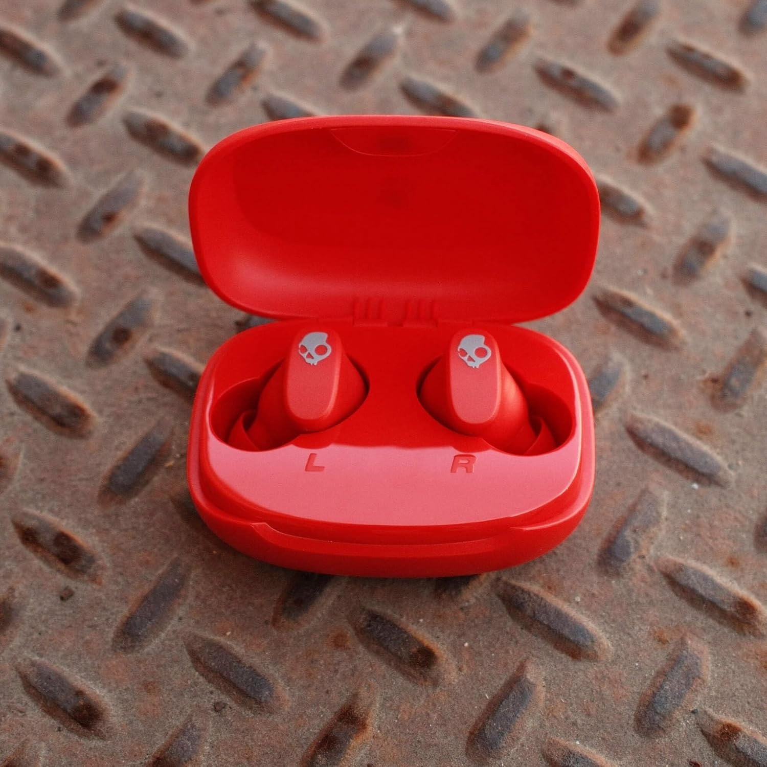 image:imageSkullcandy Smokin Buds 360 Wireless Earbuds Bluetooth Headphones Noise Isolating Fit Up to 20 Hours Battery IPX4 Sweat and Water Resistant Microphone for iPhone Android BonePlasma