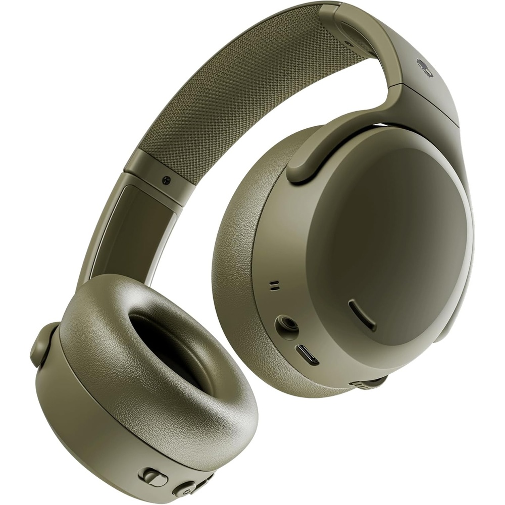 image:imageSkullcandy Crusher ANC 2 Wireless OverEar Bluetooth Headphones with MultiSensory Bass Active Noise Cancelling Up to 60 Hours Battery Microphone for iPhone Android All Love 2026Drab