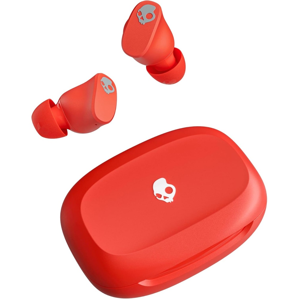 image:imageSkullcandy Smokin Buds 360 Wireless Earbuds Bluetooth Headphones Noise Isolating Fit Up to 20 Hours Battery IPX4 Sweat and Water Resistant Microphone for iPhone Android BonePlasma