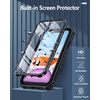 FNTCASE for iPhone 11 Phone Case: for iPhone XR Case [Built-in Screen Protector & Kickstand] [Military Grade Drop Protection] Heavy Duty Full Protective Shockproof TPU Rugged Phone Cover – Black(Black)