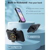 FNTCASE for iPhone 11 Phone Case: for iPhone XR Case [Built-in Screen Protector & Kickstand] [Military Grade Drop Protection] Heavy Duty Full Protective Shockproof TPU Rugged Phone Cover – Black(T-Black)