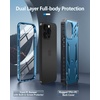 FNTCASE for iPhone 14 Pro Max Case: Military Grade Rugged Cell Phone Cover with Kickstand | Shockproof TPU Protection Bumper Matte Textured Design for iPhone 14 Pro Max Cases 6.7 inch(Kickstand Blue)