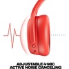 Skullcandy Crusher ANC 2 Wireless Over-Ear Bluetooth Headphones with Multi-Sensory Bass, Active Noise Cancelling, Up to 60 Hours Battery, Microphone for iPhone Android – All Love 2026(Plasma)