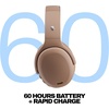 Skullcandy Crusher ANC 2 Wireless Over-Ear Bluetooth Headphones with Multi-Sensory Bass, Active Noise Cancelling, Up to 60 Hours Battery, Microphone for iPhone Android – All Love 2026(Primer)
