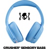Skullcandy Crusher ANC 2 Wireless Over-Ear Bluetooth Headphones with Multi-Sensory Bass, Active Noise Cancelling, Up to 60 Hours Battery, Microphone for iPhone Android – All Love 2026(Preppy Blue)