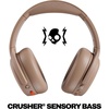 Skullcandy Crusher ANC 2 Wireless Over-Ear Bluetooth Headphones with Multi-Sensory Bass, Active Noise Cancelling, Up to 60 Hours Battery, Microphone for iPhone Android – All Love 2026(Primer)