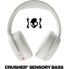 Skullcandy Crusher ANC 2 Wireless Over-Ear Bluetooth Headphones with Multi-Sensory Bass, Active Noise Cancelling, Up to 60 Hours Battery, Microphone for iPhone Android – All Love 2026(Bone)