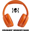 Skullcandy Crusher ANC 2 Wireless Over-Ear Bluetooth Headphones with Multi-Sensory Bass, Active Noise Cancelling, Up to 60 Hours Battery, Microphone for iPhone Android – All Love 2026(Hazard)