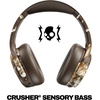 Skullcandy Crusher ANC 2 Wireless Over-Ear Bluetooth Headphones with Multi-Sensory Bass, Active Noise Cancelling, Up to 60 Hours Battery, Microphone for iPhone Android – All Love 2026(Realtree EDGE Espresso)