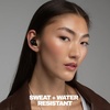 Skullcandy Dime 360 Wireless Earbuds, Bluetooth Headphones, Noise Isolating Fit, Up to 28 Hours Battery, Microphone for iPhone Android, Easy Carry with Clip-Anywhere Case – True Black(True Black)