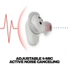 Skullcandy Method 360 ANC Wireless Earbuds, Sound by Bose, Bluetooth Headphones, Premium Noise Cancelling, Up to 40 Hrs Battery, Sweat and Water Resistant, Microphone for iPhone Android – Crazy Pink(Bone)