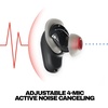 Skullcandy Method 360 ANC Wireless Earbuds, Sound by Bose, Bluetooth Headphones, Premium Noise Cancelling, Up to 40 Hrs Battery, Sweat and Water Resistant, Microphone for iPhone Android – Crazy Pink(True Black)