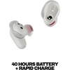 Skullcandy Method 360 ANC Wireless Earbuds, Sound by Bose, Bluetooth Headphones, Premium Noise Cancelling, Up to 40 Hrs Battery, Sweat and Water Resistant, Microphone for iPhone Android – Crazy Pink(Bone)