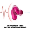 Skullcandy Method 360 ANC Wireless Earbuds, Sound by Bose, Bluetooth Headphones, Premium Noise Cancelling, Up to 40 Hrs Battery, Sweat and Water Resistant, Microphone for iPhone Android – Crazy Pink(Crazy Pink)