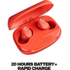 Skullcandy Smokin’ Buds 360 Wireless Earbuds, Bluetooth Headphones, Noise Isolating Fit, Up to 20 Hours Battery, IPX4 Sweat and Water Resistant, Microphone for iPhone Android – Bone(Plasma)