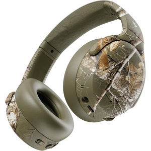 Skullcandy Crusher ANC 2 Wireless Over-Ear Bluetooth Headphones with Multi-Sensory Bass, Active Noise Cancelling, Up to 60 Hours Battery, Microphone for iPhone Android – All Love 2026(Realtree EDGE Drab)
