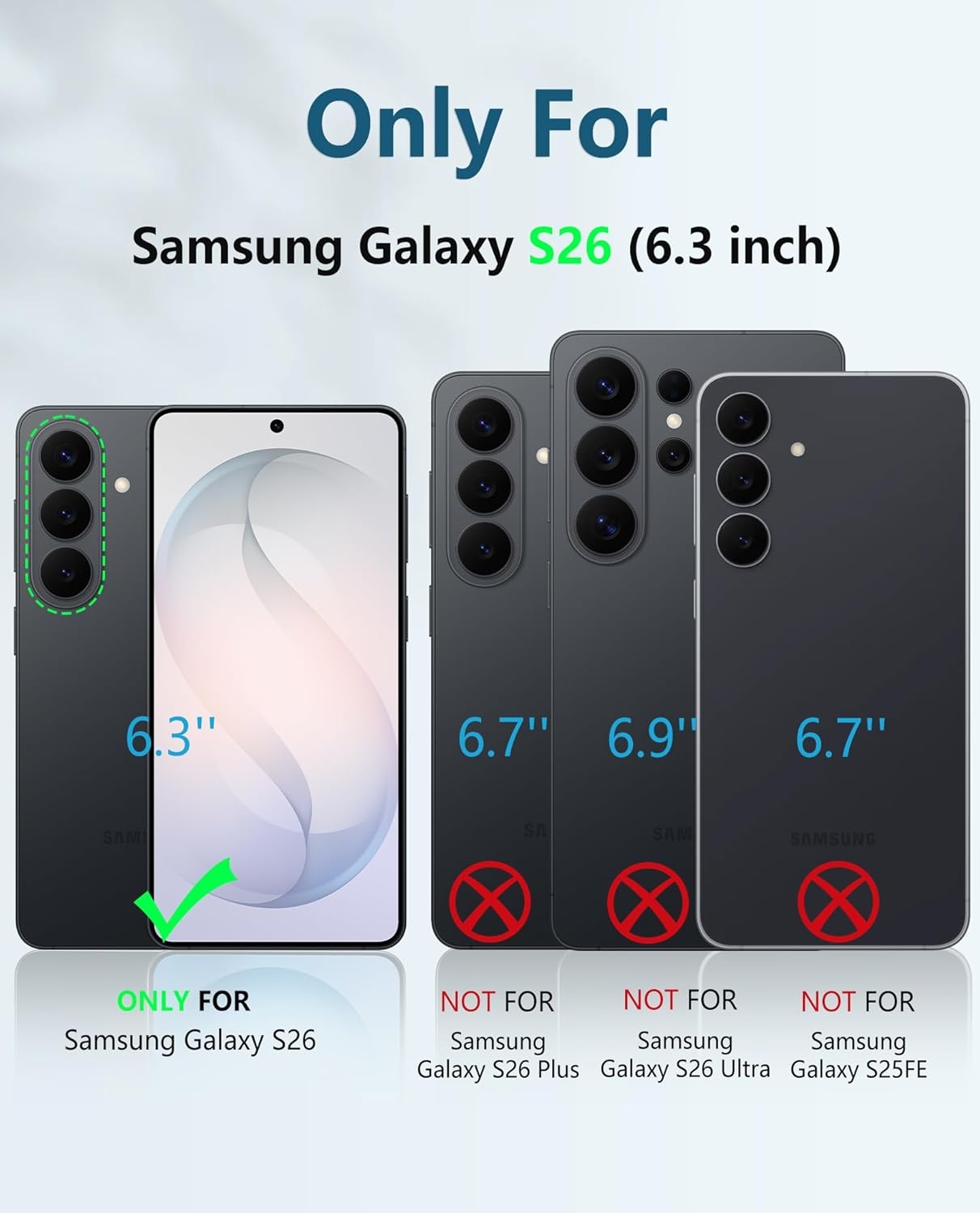 image:imageFNTCASE for Samsung Galaxy S26Ultra Case Builtin Screen Protector amp Kickstand 2 Front Frames MilitaryGrade Drop Protection Heavy Duty Shockproof Rugged TPU Case Full Body Protective BlueRed