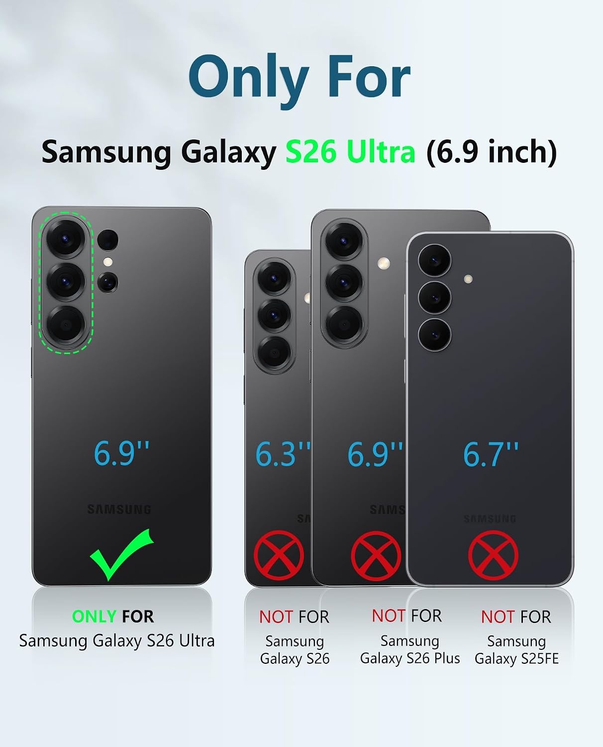 image:imageFNTCASE for Samsung Galaxy S26Ultra Case Builtin Screen Protector amp Kickstand 2 Front Frames MilitaryGrade Drop Protection Heavy Duty Shockproof Rugged TPU Case Full Body Protective BlueOrange
