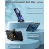 FNTCASE for Samsung Galaxy S26-Ultra Case: [Built-in Screen Protector & Kickstand] [2 Front Frames] [Military-Grade Drop Protection] Heavy Duty Shockproof Rugged TPU Case Full Body Protective Blue(T-Blue)