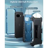 FNTCASE for Samsung Galaxy S26-Ultra Case: [Built-in Screen Protector & Kickstand] [2 Front Frames] [Military-Grade Drop Protection] Heavy Duty Shockproof Rugged TPU Case Full Body Protective Blue(T-Blue)