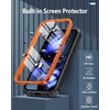 FNTCASE for Samsung Galaxy S26-Ultra Case: [Built-in Screen Protector & Kickstand] [2 Front Frames] [Military-Grade Drop Protection] Heavy Duty Shockproof Rugged TPU Case Full Body Protective Blue(Orange)