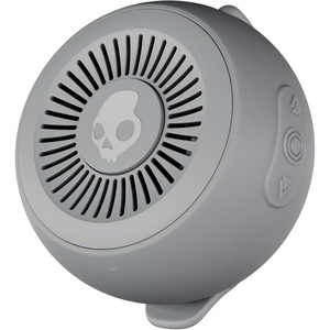 Skullcandy Session 360 Portable Lightweight Bluetooth Speaker, Waterproof Dustproof, 20 Hours of Playtime, Built for Home, Outdoors, Party, Travel, Big Sound, iPhone Android Compatible – Plasma(Cement)