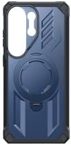 image:imageFNTCASE for Samsung Galaxy S26 Plus Case with Magnetic Ring Kickstand Screen Protector Compatible with MagSafe MilitaryGrade Drop Protection Shockproof Grip Bumper TPU Sturdy Cases BlackBlue