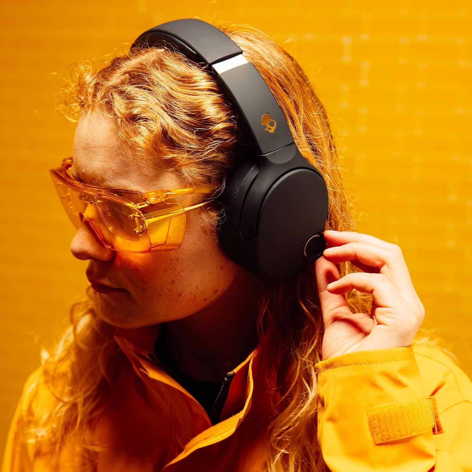 image:imageSkullcandy Crusher 720 Wireless OverEar Bluetooth Headphones with MultiSensory Bass THX Spatial Audio Personalized Sound Up to 65 Hours Battery Microphone for iPhone Android True BlackTrue Black