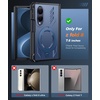 FNTCASE for Samsung Galaxy S26+ Plus Case: with [Magnetic Ring Kickstand] [Screen Protector] [Compatible with MagSafe] [Military-Grade Drop Protection] Shockproof Grip Bumper TPU Sturdy Cases Black(Blue)